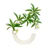 Flores Artificiais de Alta Qualidade, Decorações com Flores Artificiais, Plantas Verdes Biônicas, Vasos com Plantas Artificiais, Decorações para Sala de Estar e Mesa de Jantar Internas, Decorações Florais