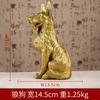 Estatueta de Cachorro em Cobre, Enfeites de Cachorro do Zodíaco Chinês em Cobre, Decoração de Casa, Artesanato Metálico para Escritório, Presentes de Exibição