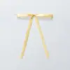 Laço de Fita Acabado 1cm Fita de Poliéster Fita Longa Cauda de Andorinha Acessórios para Fitas Decoração Selagem de Borda de Bolo Fio Dourado