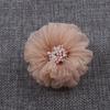 Tela de Fábrica Hecho a Mano diy Accesorios para el Cabello Accesorios para la Cabeza Estampado en Caliente Flor Bolsa Estampado Flor Accesorios Flor de Zapato Broche Flor Flor