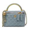 Bolso Pequeño de Textura de Alta Gama para Mujer 2025 Nuevo Diseño Nicho de Otoño e Invierno Bolso Cruzado de Cadena Acolchado Bolso Satchel Bolso Bucket