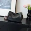 Bolso de almohada de color liso retro muy elegante, nuevo de principios de otoño de 2026 versión coreana, bolso de hombro para mujer para el trabajo y los desplazamientos, bolso cruzado