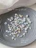 Novas Decorações Iridescentes para Unhas Aurora Oceânica Cores Misturadas Estrelas-do-mar Conchas Caracóis Cocos Decorações de Unhas Venda por Atacado