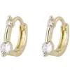 Nuevos Pendientes Minimalistas de Circonita de Moda para Mujer, Elegantes y Chic, Frescos y Exquisitos con un Toque de Lujo