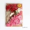 Pacote de Materiais DIY Caixa de Flores Imortais Flores Secas Mistas Vela Aromaterapia DIY Feito à Mão Leque Pacote de Materiais Porta-Retrato em Relevo