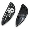 Pedais de pilotagem adequados para motocicletas Harley-Davidson Dyna Defender FXDP 2001-2004
