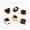 Accesorios de Resina de Chocolate con Nueces Simuladas, Llavero DIY de Pegamento Cremoso, Funda de Teléfono Hecha a Mano, Accesorios para el Cabello, Cuerda para el Cabello al por Mayor