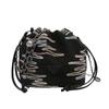 Bolsa Feminina 2024 Nova Moda Corrente Listras Coloridas Nova Bolsa Chinesa Casual Bolsa de Ombro Recorte Bolsa Saco Transversal