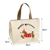 Bolsa Térmica de Perro Salchicha de Dibujos Animados, Gran Capacidad, Bolsa Portátil para el Almuerzo para Oficinistas y Estudiantes, Bolsa Térmica para Lunch de Papel de Aluminio Espesado, Impermeable