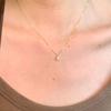 Collar Colgante de Plata Esterlina S925 con Perla Natural de Agua Dulce para Mujer, Diseño Nicho de Alta Gama Normcore, Estilo Lujo Accesible, Cadena Clavícula