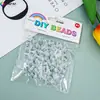 Embalagem de Cabeça de Cartão para Exportação Transfronteiriça Produção Pulseira DIY Criativa Contas Soltas Contas de Pulseira Acessórios de Joia Contas