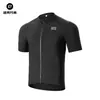 Rock Brothers Ropa de Ciclismo Chaqueta de Dos Piezas de Manga Corta Top Transpirable Ropa de Ciclismo de Montaña y Carretera para Hombre Verano