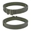 Nuevo Cinturón Táctico de Doble Capa Desmontable Ajustable con Sistema de Montaje Molle para Exteriores de Tela Oxford 1000D