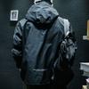 Jaqueta com capuz para ferramentas de primavera e outono Jaqueta masculina de outono American Fashionable Brand plus size Jaqueta bomber Outono e inverno Jaqueta da moda