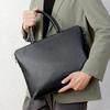 Yishan 023 Maleta Canguru Bolsa para Documentos de Negócios Couro PU Escritório Cultural Ervas Bolsa para Conferência Bolsa para Computador Bolsa com Logo Impresso