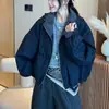 Chaqueta corta acolchada con capucha retro para mujer, nueva colección otoño 2026, estilo europeo, chaqueta de moda de corte holgado, prenda exterior de algodón