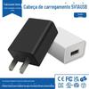 Adaptador 5V1A Carregador USB certificado 3C Celular Tablet Carregador Inteligente Cabeça de Carregamento Portátil de Viagem