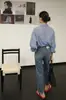 Jeans Cigarrete Atemporal Versátil Cliente Regular Slim Fit Alonga Pernas Calças Cropped Elásticas Simples Clássicas Tendência 1668