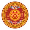 Fabricante de Ponto Cruz Tiktok Kuaishou Xiaohongshu Dropshipping Novo Modelo 2026 Bordado com Linha Sala de Estar Bordado "Bai Nian Hao He"