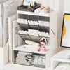 Portalápices Inclinado Caja de Almacenamiento de Papelería para Escritorio Estudiantil Organizador de Escritorio de Oficina Caja de Almacenamiento para Artículos Varios Cosméticos