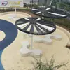 Cadeira Criativa Pública de Lazer para Exterior em Concreto GRC Assento de Lazer de Fibra de Vidro para Crianças Banqueta Bonita de Exposição para Jardim de Infância