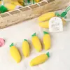 Borradores Creativos con Forma de Mango, Juguetes Divertidos para Jugar a Fingir, Papelería para Estudiantes, Borradores para Corregir Tareas, Borradores de Lápiz