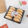 Cozimento Mulher Velha Bolo Flor Bolo Caixa de Embalagem Durian Bolo West Point Snack Biscoitos Rolo de Ovo Caixa Transparente 1200 Conjuntos/Caixa