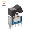 Suministro del Fabricante Interruptor de Botón Pequeño Mini Tipo Balancín Interruptor Basculante RLS-102-A2T Interruptor Basculante