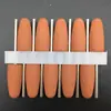 10 Piezas mango de 2.35mm cabeza de lijado de uñas de silicona cabeza de lijado de goma para pulir jade herramientas de pulido para productos de hueso