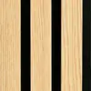 Panel absorbente de sonido ranurado, panel acústico de lamas de madera, panel absorbente de sonido, panel absorbente de sonido con rejilla de MDF