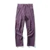 Tecido de alta densidade! Leve e repelente à água! Calça casual longa de perna reta versátil para caminhadas e esportes ao ar livre masculinos na primavera e no verão