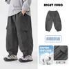 Pantalones de algodón puro YOOOU para niños, pantalones de trabajo de otoño, estilo primavera y otoño, nueva ropa infantil 2026, ropa de otoño para niños