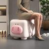 Estilo creme bonito cofrinho decoração sala de estar decoração prática adulto financeiro grande cofrinho só pode entrar