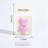 4mm Dedos Puff Coração Marshmallow Puff Almofada BB Cream Base Líquida Especial Seco Úmido Uso Duplo Embalado em Saco OPP