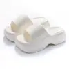 Pantuflas de Tacón Alto para Verano para Mujer, Nuevas Pantuflas Eva de Suela Gruesa para Mujer, Sandalias para Casa de Suela Blanda, Sandalias