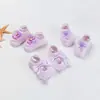 Meias de Chão Estilo Coreano para Bebês Meninas Renda Laço Meias Barco Meias Barco com Buraco Primavera e Outono Crianças Antiderrapantes