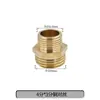 Adaptador Roscado de Acero Inoxidable Reductor Doble Rosca Macho Extensión Directa de 1/4 de Pulgada a 3/8 de Pulgada, 1/2 Pulgada, 3/4 de Pulgada a 1 Pulgada Accesorios para Tuberías de Agua