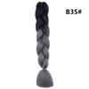 Xuchang Peruca Acessórios de Cabelo Seda de Alta Temperatura Trança Grande Africana Jumbobraid Fibra Química Colorida Montagem Mista Venda Quente Dreadlocks