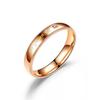 Anillo de Pareja Europeo y Americano Transfronterizo Su Rey Su Reina Acero de Titanio Anillo de Zirconio Anillo de Corona Venta al por Mayor