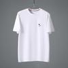 Fábrica en stock TB JL Verano Marca de Moda Patrón de Cachorro Combinable Cuello Redondo Manga Media Algodón Base Transpirable Camiseta de Hombre