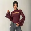 Mono de Pierna Ancha Ajustado con Calados Otoño 2026 Mono de Encaje con Parches de Venta Caliente Europea y Americana para Mujer