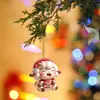 Pendente Criativo de Urso para Carro, Mochila, Decoração de Casa de Natal, Presente para o Dia dos Namorados Transfronteiriço de 2024