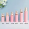 En Stock Botella Espumadora de Mousse Rosa Mate de 30ml 60ml, Botella Dispensadora de Espuma para Limpiador Facial y Jabón de Manos, Botella Dispensadora para Mascotas