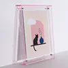 Marco de Fotos Transparente de Acrílico Marco de Fotos Decoración de Mesa Escritorio Marco de Fotos Marco de Rompecabezas Marco para Pintura al Óleo Marco para Pañuelo de Seda