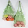 Bolsas de Malha de Algodão Mais Vendidas da Amazon, Sacolas de Compras Ecológicas para Supermercado, Sacolas de Compras de Malha, Bolsas de Malha Portáteis para Frutas e Verduras