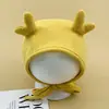 Chapéus de Bebê para Primavera e Outono, Estilo Fino Fofo e Adorável para Recém-Nascidos, Chapéus com Proteção para Orelhas para Meninas e Meninos, Chapéus para Recém-Nascidos