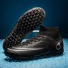 Explosiones de Comercio Exterior Zapatos de Fútbol Botas Altas Ronaldo Assassin Profesional Competición Tenis Entrenamiento Estudiantil Tacos Triturados Zapatos de Fútbol para Niños