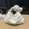 Bolso Grande de Moda Coreana Tendencia Nicho para Mujer Verano 2026 Nueva Moda Color Sólido Bolso Tote Relajado
