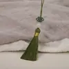 Marcador de página con borla de nudo chino antiguo de 7 cm, decoración para ropa, borla, accesorios DIY, venta al por mayor