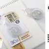 Fita Corretiva Atacado Hobby Papelaria 30m Grande Capacidade Desenho Animado Estudante Fita Corretiva Escritório Fita Corretiva de Erros Durável